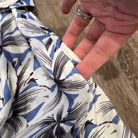 Jonathan Simkhai Zoey Floral Linen Blend Dress - Picture 3 of 12